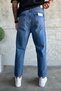 Denim Fabric Blue Boyfriend Fit Ripped Detailed Men's Jean Trousers Ke-181 - 5