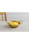 Gold Breakfast Serving Dish Sauce Dish – Mini Plate with Metal Handles 1 piece (10 cm) - 2