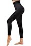 High Waist Tummy Compression Control Slimming Leggings - 4