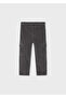 Black Boy's Velvet Cargo Pants 4564 - 4