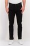 Men Slim Fit Solid Stretchable Jeans, Black