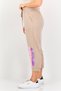 Women Sportswear Fit Outdoor Sweatpants, Tan - 2