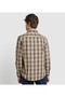 Men's Brown Casual Shirt - 4