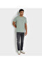 Men's Green Crew Neck Tee - 5