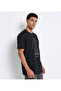 Men's Black Crew Neck Tee - 3