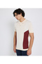 Men's White FLAT KNIT POLO - 2