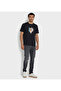 Men's Black Crew Neck Tee - 5