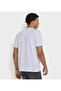 Men's White Crew Neck Tee - 4