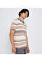 Men's White FLAT KNIT POLO - 3