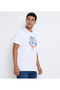 Men's White Crew Neck Tee - 3