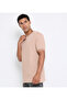 Men's Brown Crew Neck Tee - 2