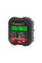 Socket tester with digital display, voltmeter, FI/RCD - 2