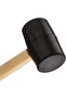 Rubber Mallet With Wooden Handle 16Oz - 3