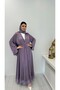 3004 Abaya and Shawl Double Set