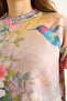 Women's Pink Blue Patchwork Knitwear Sweater 20234237 - 6