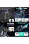5-in-1 Car Charger with Air Freshener, Star light, Retractable Cables USB-C & iOS, 3 Perfume Bottle - 6