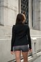 Women's Sports Basketball Jacket with Zipper and Finger Holes Model - 5