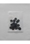 Army Green 2 cm Diameter Polyester Button 20 Pieces. - 3