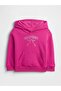 Baby Girl Pink Babygap Relaxed Logo Graphic Sweatshirt
