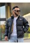 Men's Inflatable Coat Leather - 3