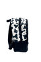 Cow Patterned Black and White Waterproof Large Internal Volume Backpack - 3