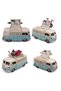 Nostalgic Vosvos Minibus Special Metal Production Handmade Vintage Antique Style Retro Decorative Gift - 5