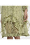 GREEN MULTICOLOR-WOMEN-WOVEN DRESS - 3
