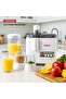 4-in-1 Food Processor 650W with Blender, Grinder, Chopper & Citrus Juicer – Multi-Functional - 8