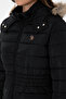 Women's Black Coat 50308011-Vr046 - 7