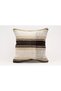 Vintage Throw Pillow Cover Made of Handmade Rug, Wool, 40X40 cm