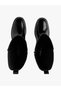 Th Minimal Abrasivato Women's Black Long Boot - 3