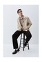 Man Stand-Up Collar Jacket - 5