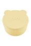 Mini Bowl with Silicone Lid 2-Piece Mini Bites - Mellow Yellow / Powder Gray - 2