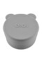 Mini Bowl with Silicone Lid 2-Piece Mini Bites - Mellow Yellow / Powder Gray - 3