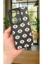 Redmi Note 13 4g Evil Eye Patterned Compatible Silicone Shock-Absorbing Classic Protective Rubber Case