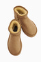 Mini Suede Winter Sole Boots & Bootie with Fur Inside - 7