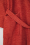 Kiremit Bağlama Detaylı Unisex Bornoz TPHSS25NZ00000 - 4