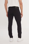 Men's Black Slim Fit Slim Fit 5 Pocket Cotton Dobby Flexible Trousers - 7