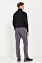 Men's Anthracite Slim Fit Slim Fit 5 Pocket Cotton Flexible Trousers - 8