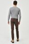 Men's Brown 360-Degree Stretchable in All Directions Slim Fit Non-Kneeling Cotton Flexible Comfortable Pants - 6