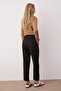 Black Carrot High-Waisted Polyviscose Woven Fabric Trousers TWOSS22PL0280 - 12