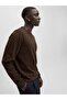 Knitted Sweater Solid Color Knitted Sweater - 4