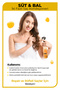 Dual Phase Milk & Honey Blow Dry Water for Dyed and Highlighted Hair 400 ml - 4