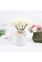 Artificial Flower Ball Chrysanthemum 7 Mini Snowball Bunch 30 cm White - 6
