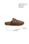 Brown Suede Women's Slippers 20894 - 2