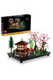® Icons Peaceful Garden 10315 - مجموعة بناء وعرض إبداعية للبالغين (1363 قطعة)