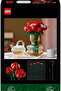 ® مجموعة بناء Botanicals Bouquet of Roses 10328، زهور صناعية للبالغين، 822 قطعة - 4