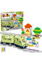 ® DUPLO® Kasabası İnteraktif Macera Treni 10427 - 2+ Çocuklar için Eğitici Oyuncak Yapım Seti (57P)