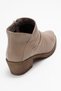 Rule Stone Genuine Leather Women's Thick Heeled Boots - 5
