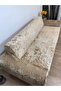Velvet 3 3 1 1 Brown Elastic Sofa Cover| Elastic Sofa Cover| Seat Cover - 2